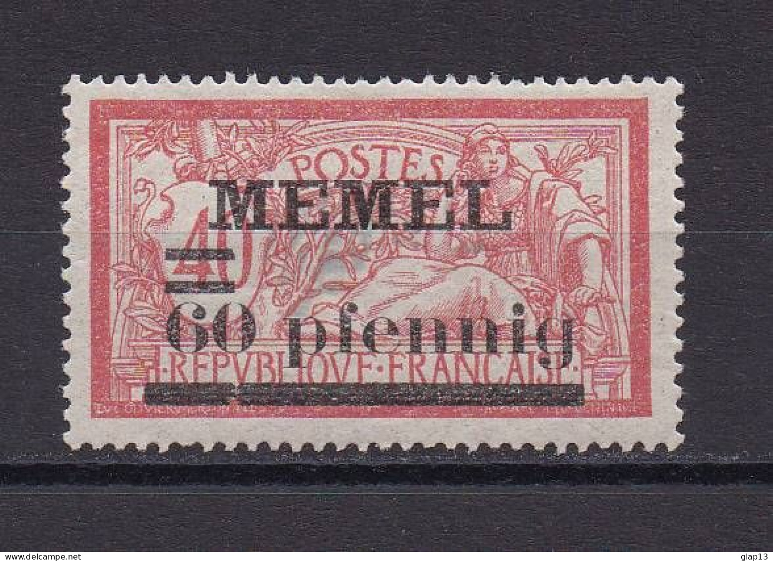 MEMEL 1920 TIMBRE N°34 NEUF AVEC CHARNIERE - Nuovi