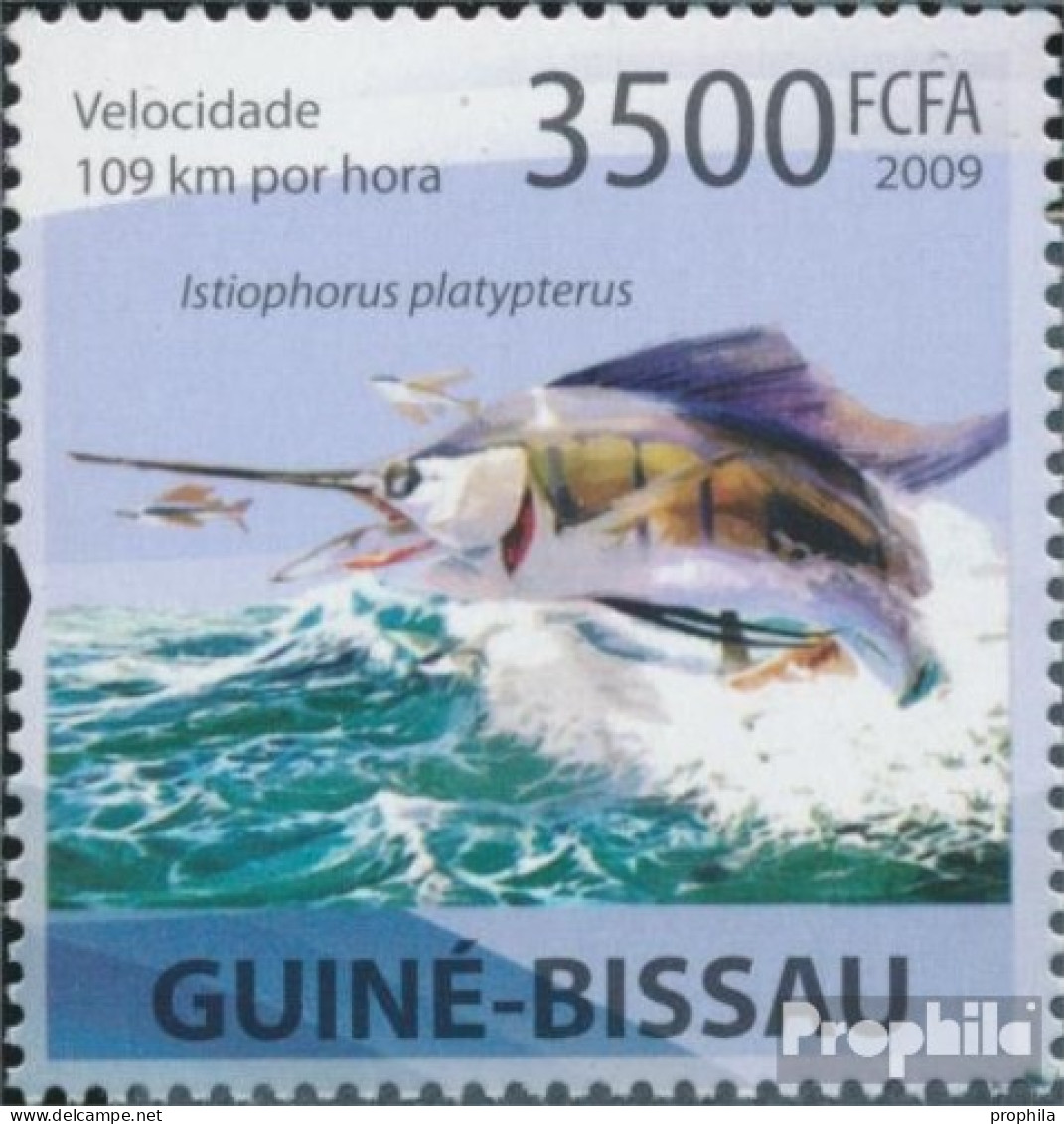 Guinea-Bissau 4348 (kompl. Ausgabe) Postfrisch 2009 Flinke Fische - Guinea-Bissau