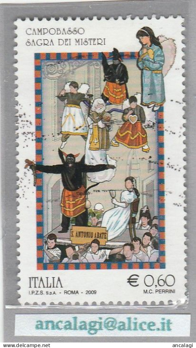 USATI ITALIA 2009 - Ref.1118A "FOLCLORE ITALIANO: Campobasso" 1 Val. - - 2001-10: Used