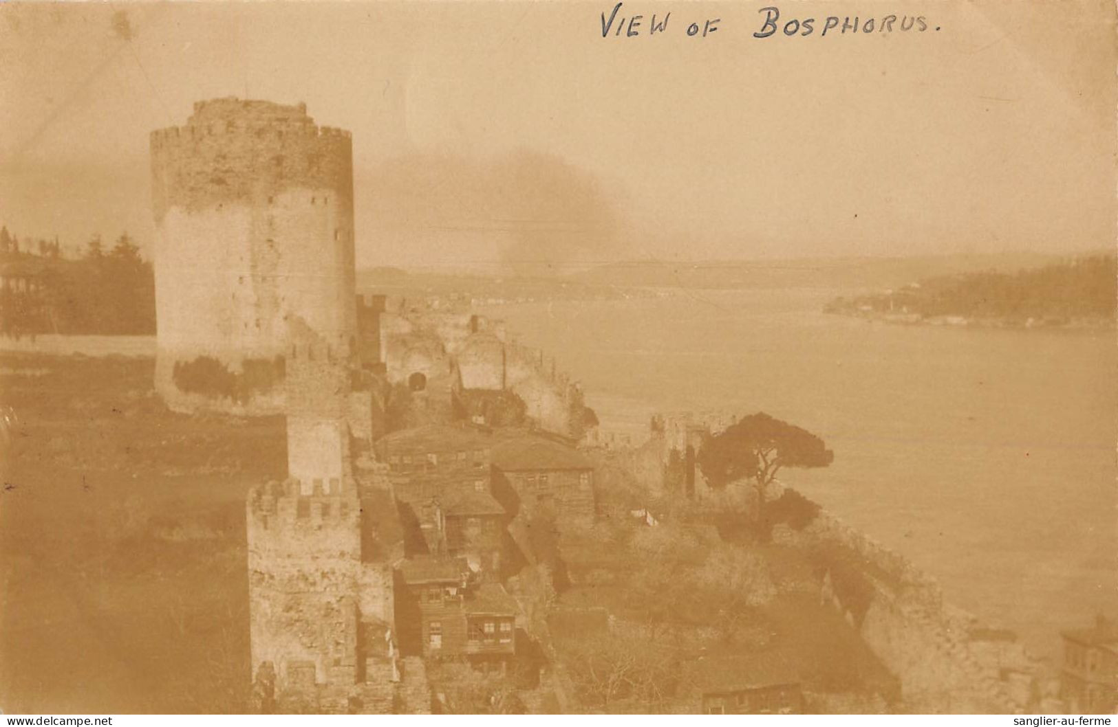 CPA / TURQUIE / CARTE PHOTO / VIEW OF BOSPHORUS - Turkey