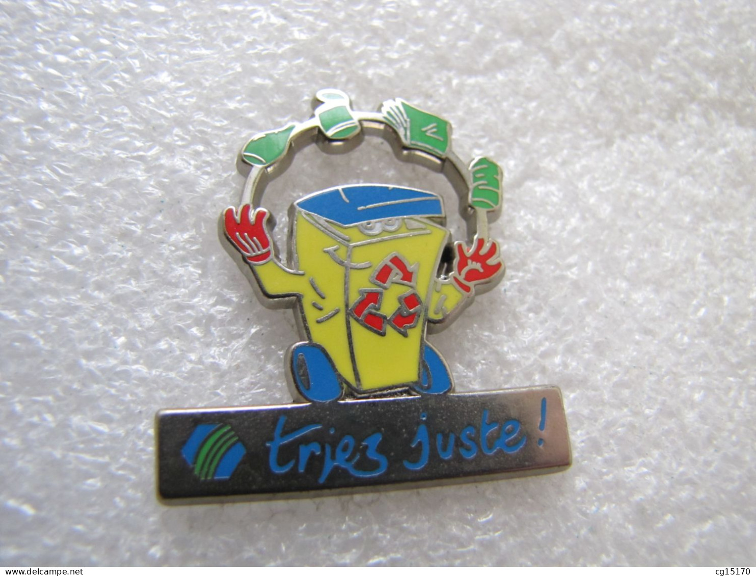 PIN'S   TRIEZ JUSTE    Zamak - Other & Unclassified