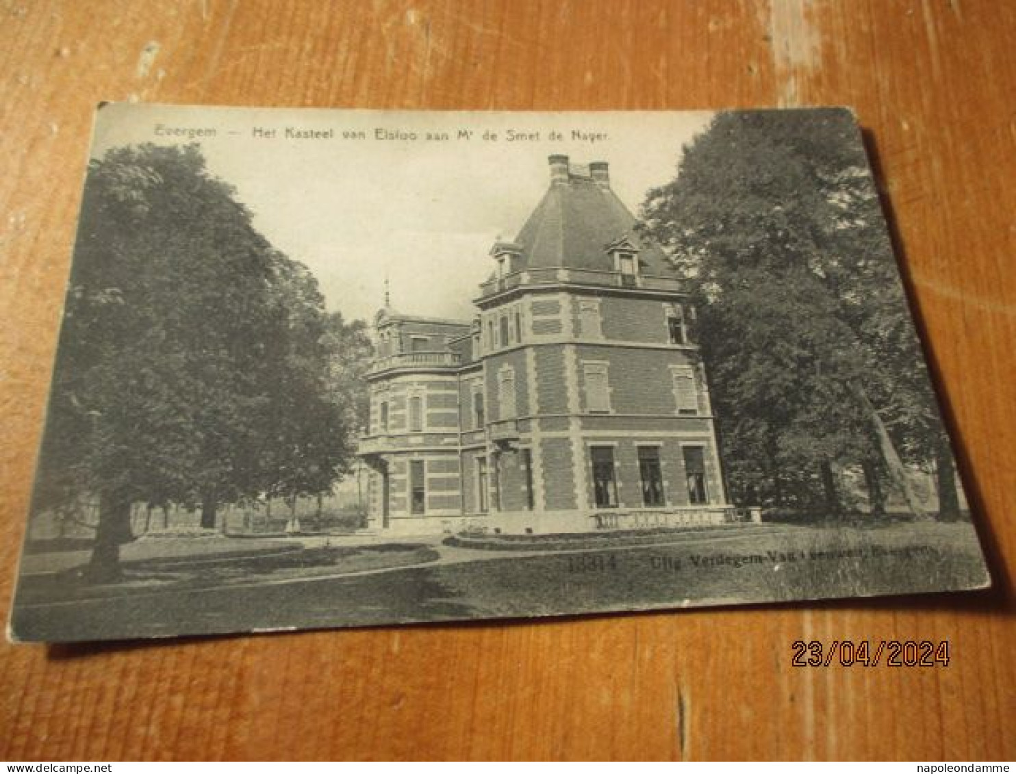 Evergem Het Kasteel Van Elsloo Aan Mr De Smet De Nayer - Evergem