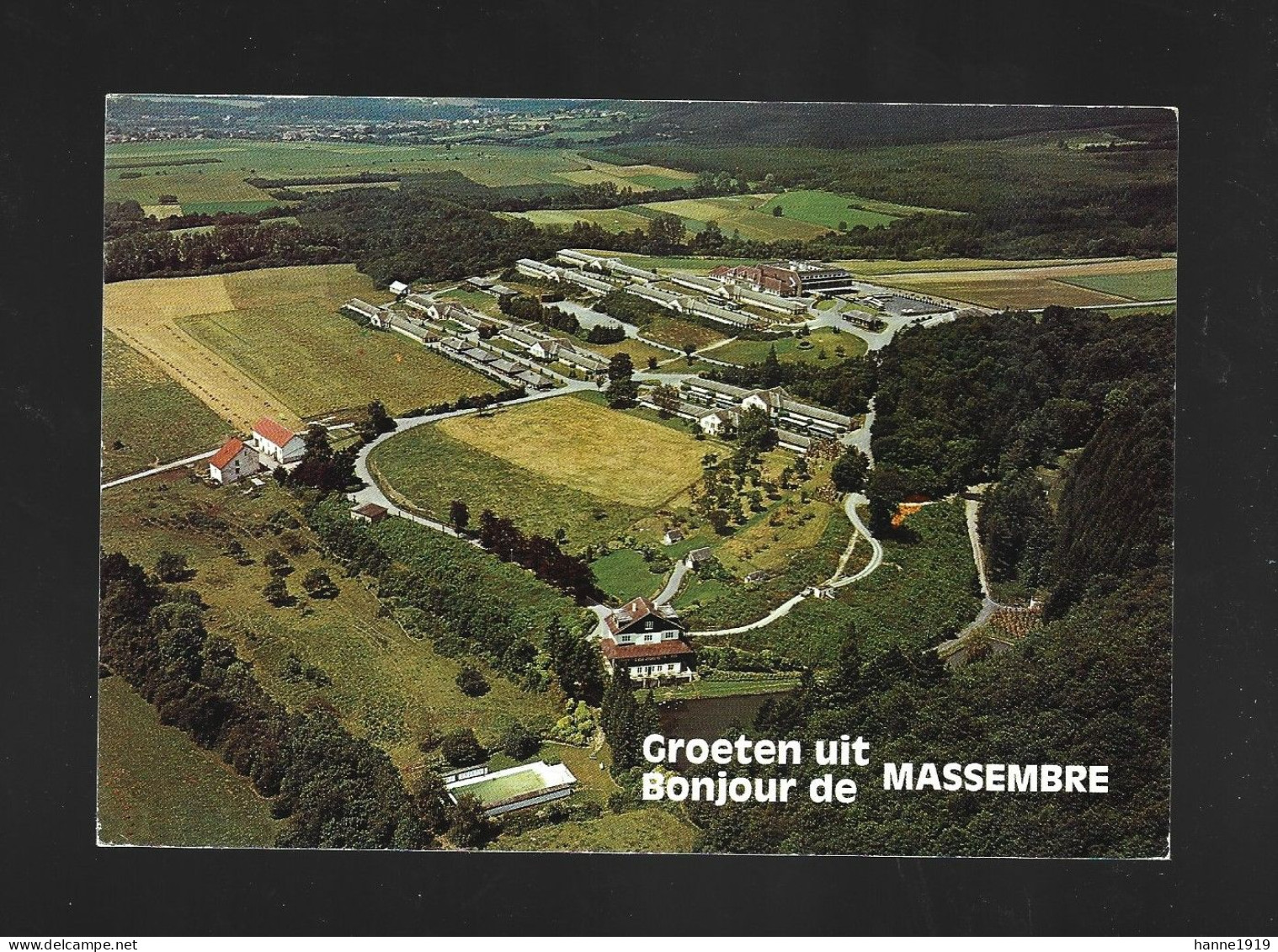 Heer Sur Meuse Domaine De Massembre Hastière Namur Photo Carte Htje - Namur