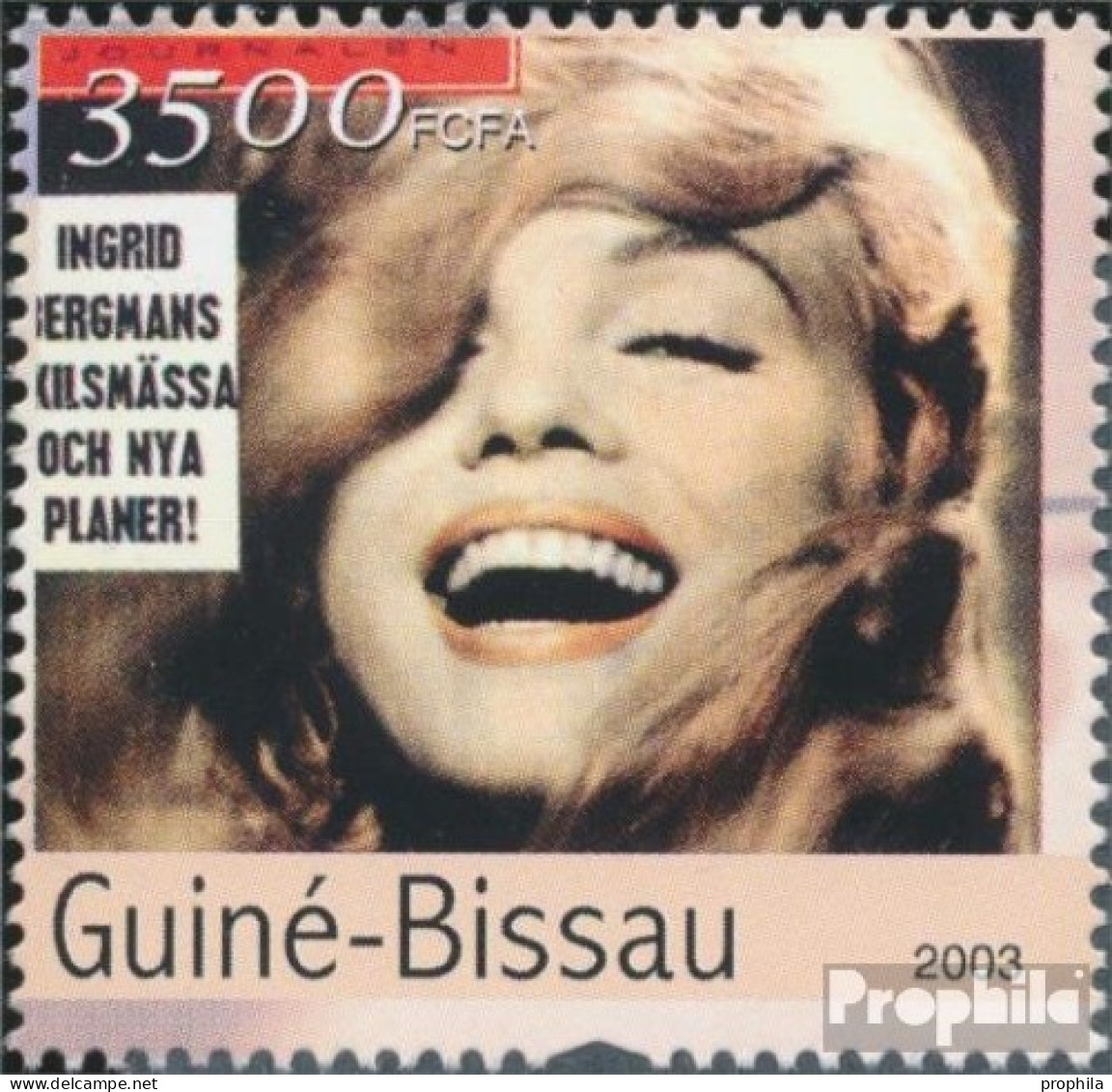 Guinea-Bissau 2260 (kompl. Ausgabe) Postfrisch 2003 Marilyn Monroe - Guinea-Bissau