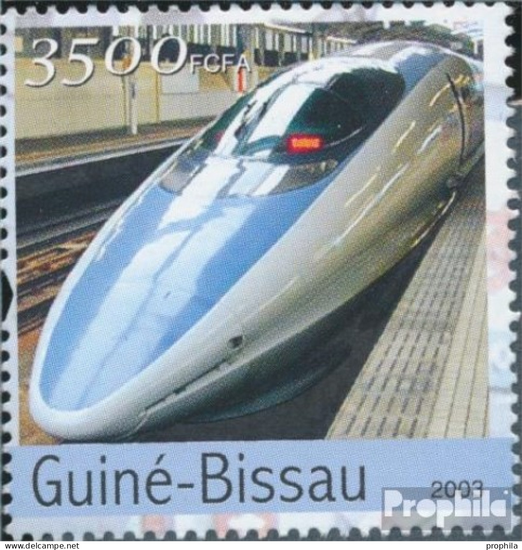 Guinea-Bissau 2252 (kompl. Ausgabe) Postfrisch 2003 Japanische Züge - Guinea-Bissau