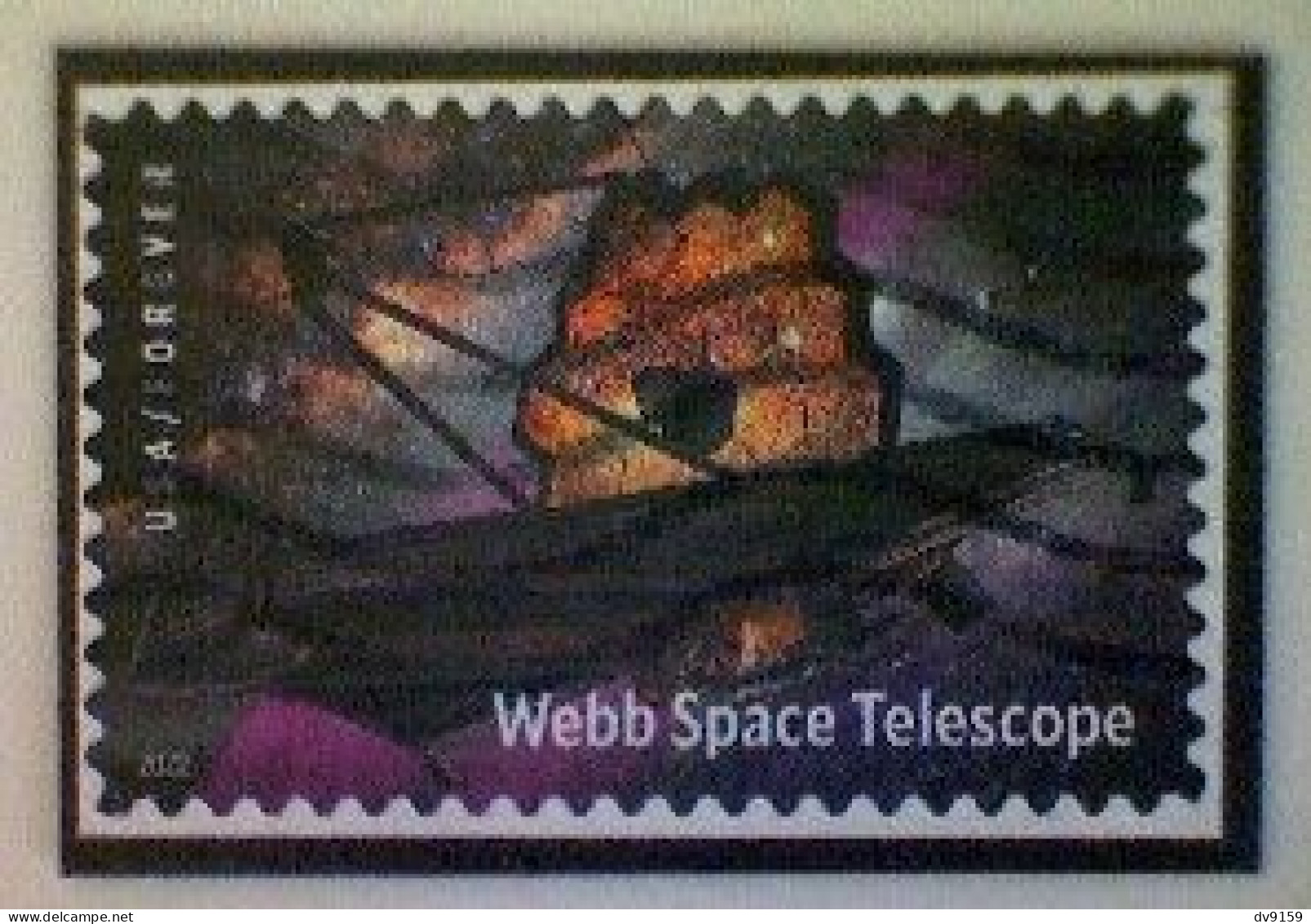 United States, Scott #5720, Used(o), 2022, Webb Space Telescope, (60¢) Forever, Multicolored - Usati