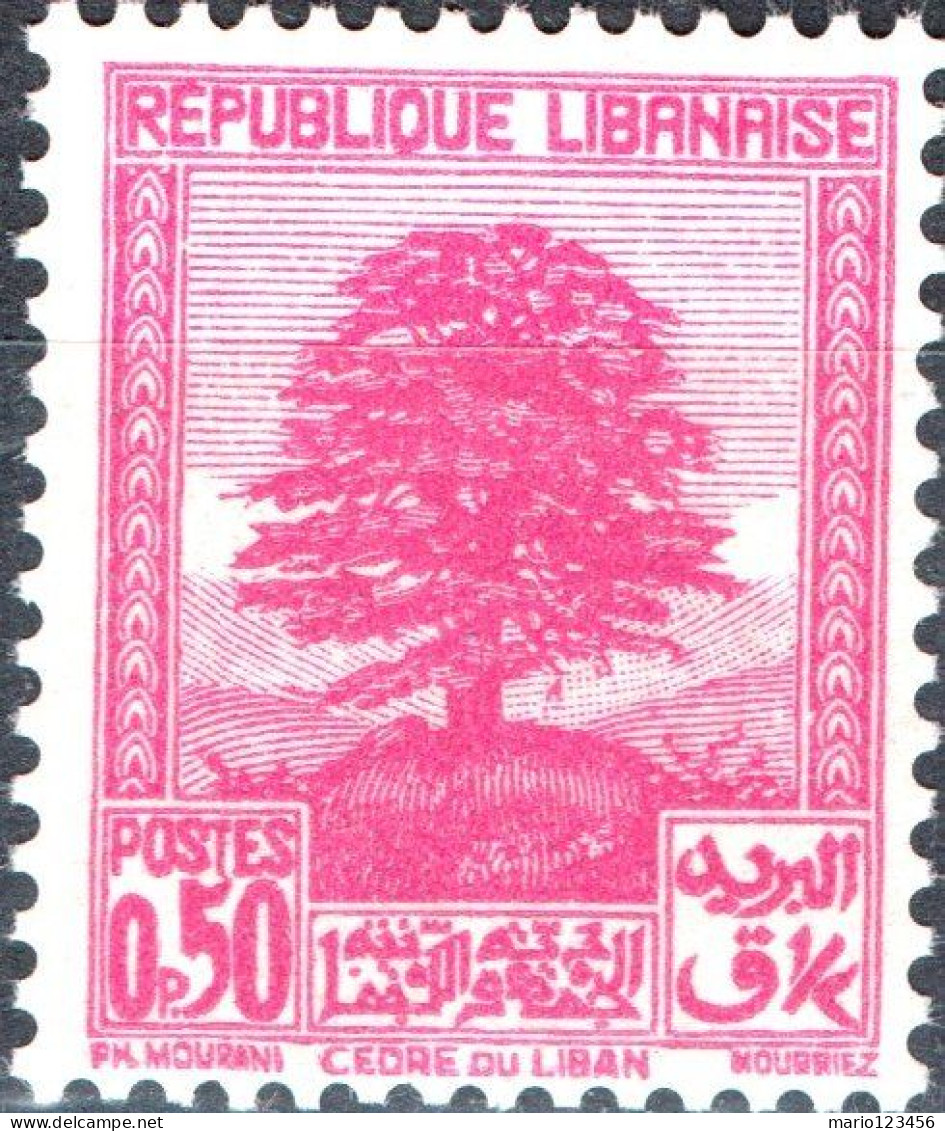 LIBANO, LEBANON, PAESAGGI, LANDSCAPE, 1937, NUOVI (MLH*) Scott:LB 138, Yt:FR-LB 151 - Neufs