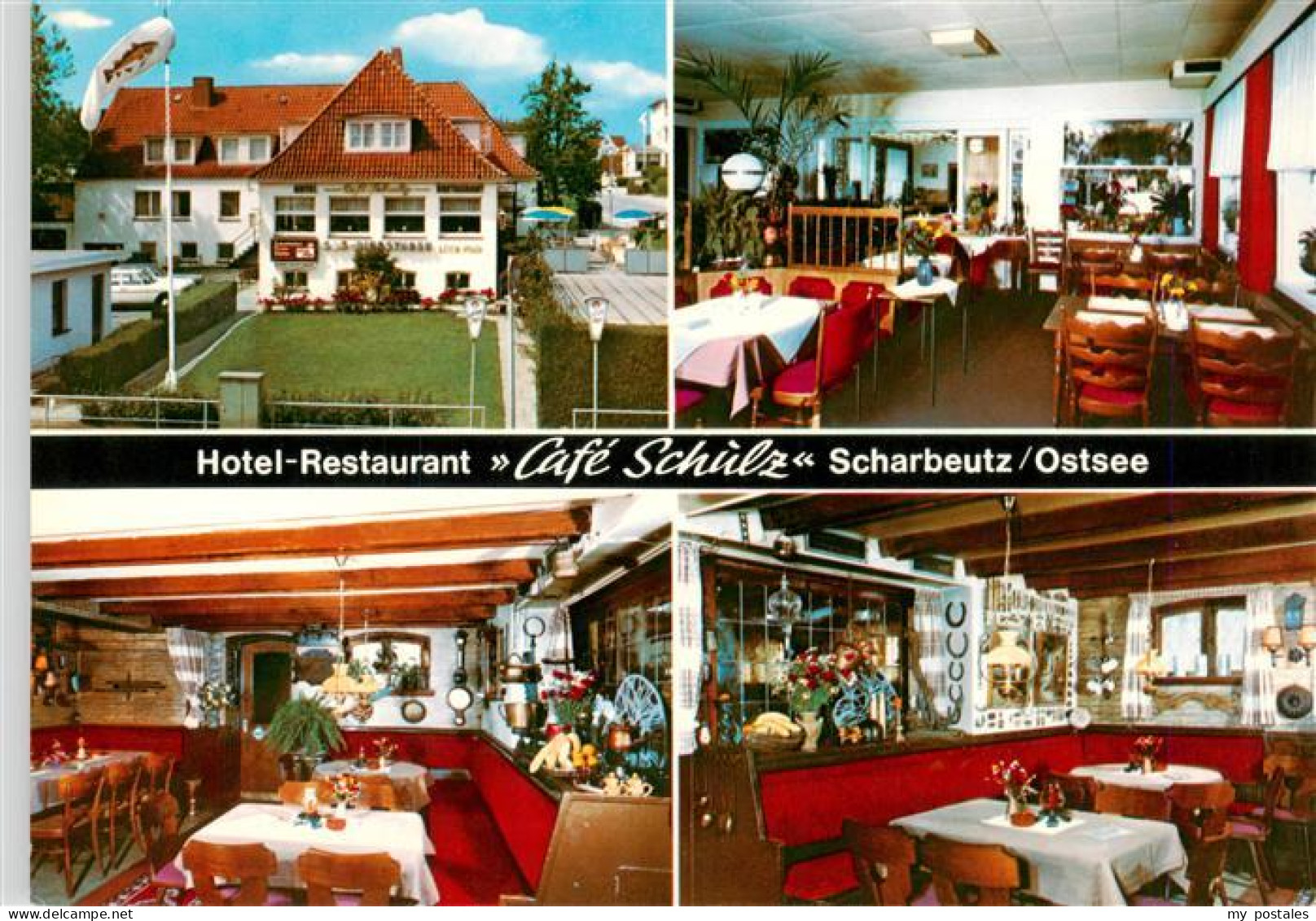 73940425 Scharbeutz_Ostseebad Hotel Restaurant Cafe Schulz Gatraeume - Scharbeutz