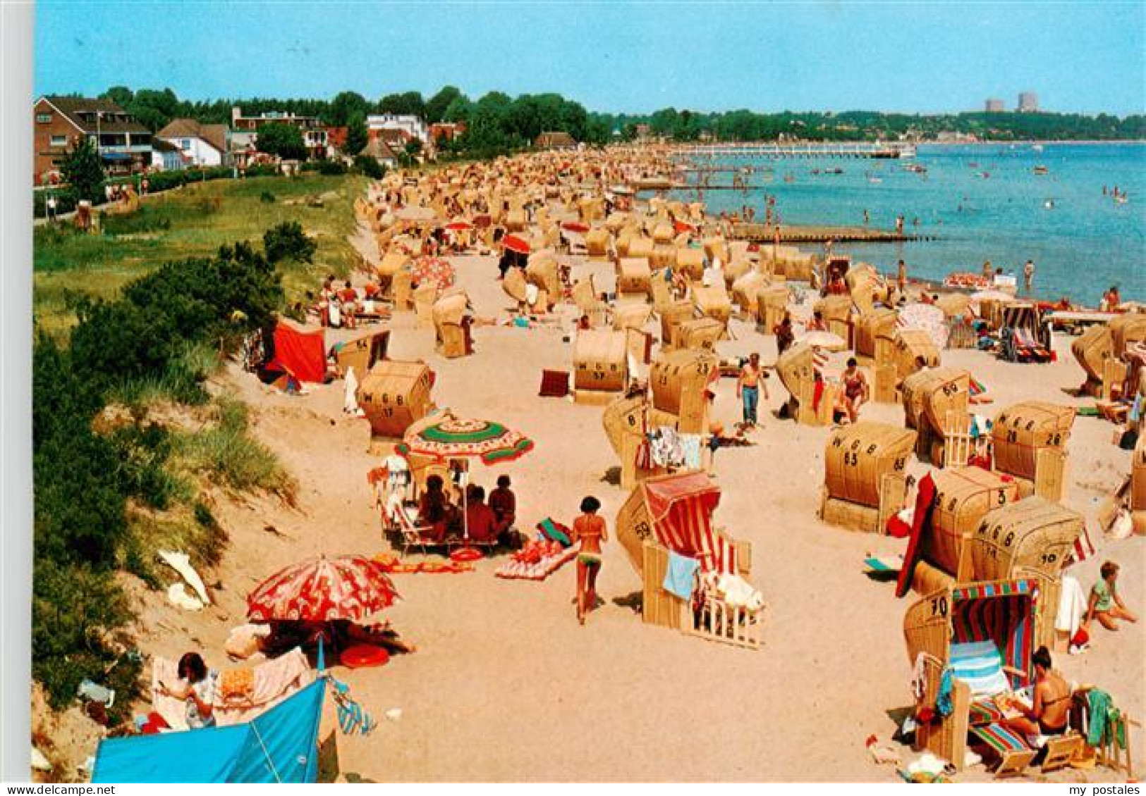 73940410 Haffkrug_Scharbeutz_Ostseebad Strandpartie - Scharbeutz