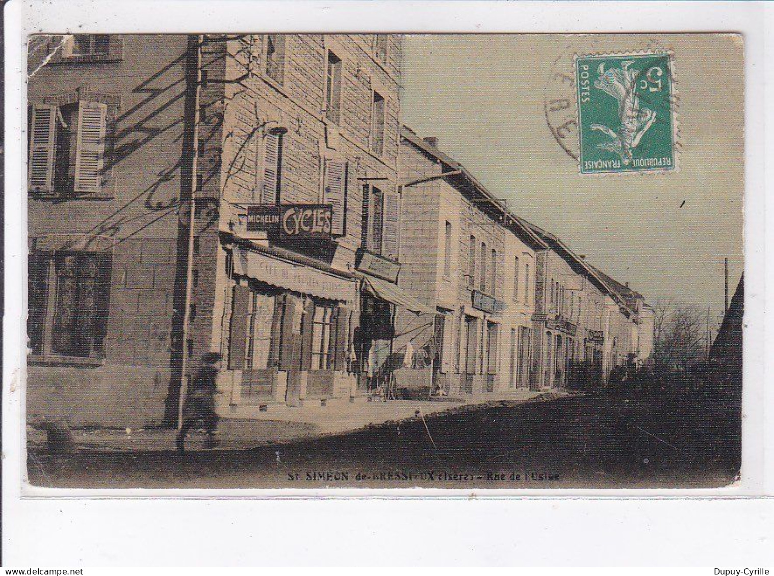 SAINT-SIMEON-de-BRESSIEUX: Rue De L'usine - état - Altri & Non Classificati