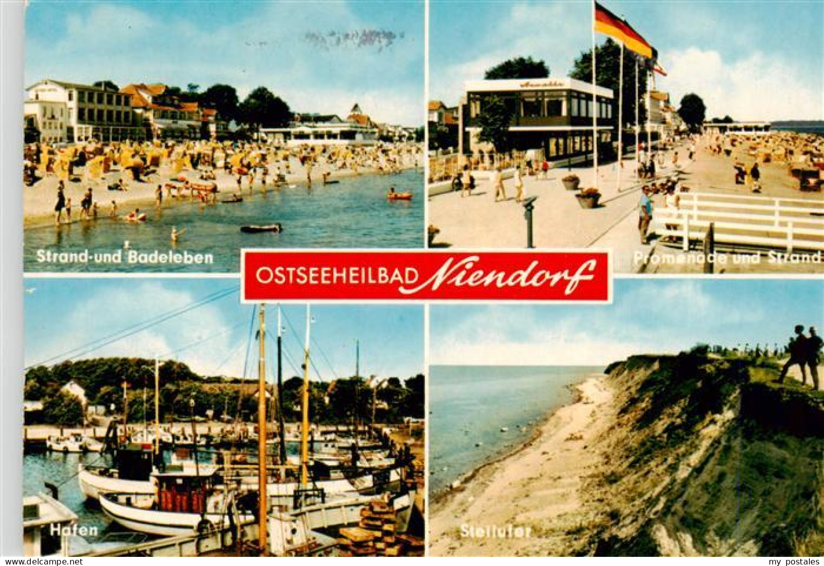 73940390 Niendorf__Ostseebad_Timmendorferstrand Strand Und Badeleben Promenade U - Timmendorfer Strand