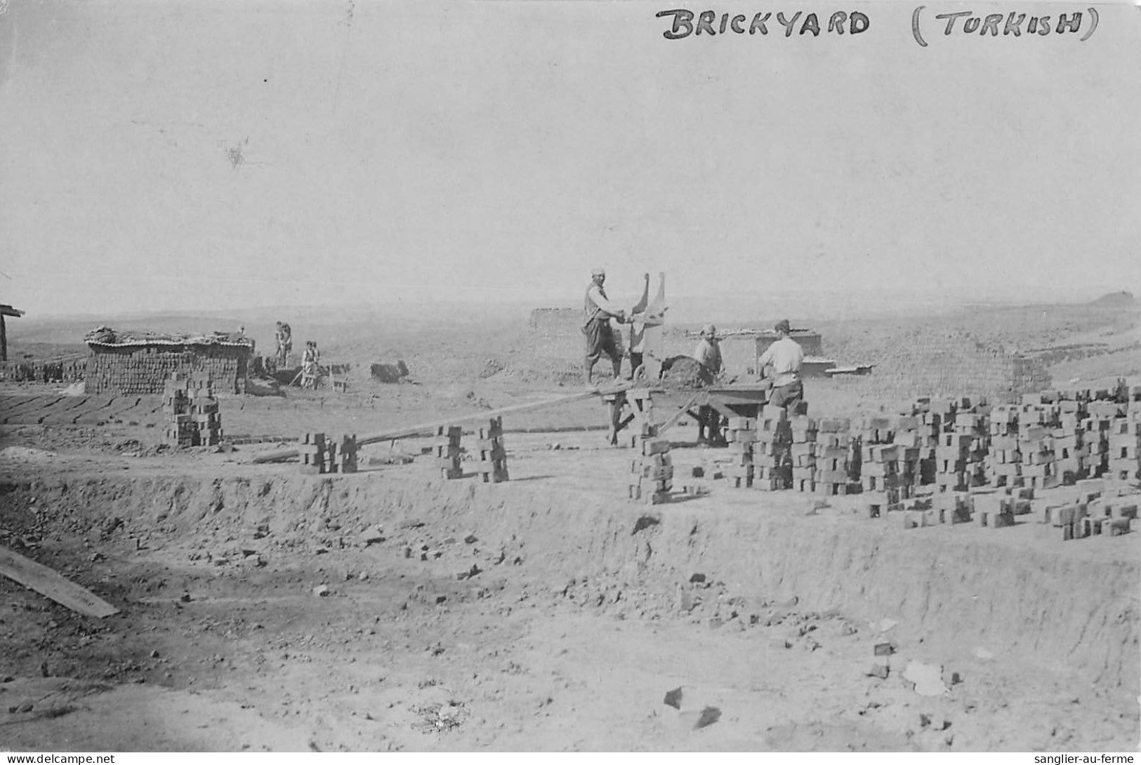 CPA / TURQUIE / CARTE PHOTO / BRICKYARD / TURKISH - Turquie