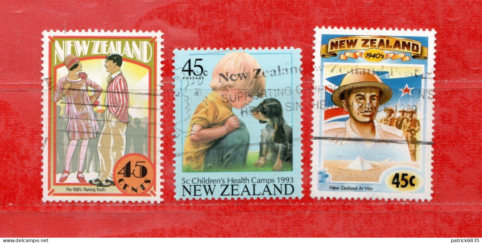 (Us8) NUOVA ZELANDA  °- 1992-1993 -  Yvert. 1205-1239-1263. Used. - Used Stamps