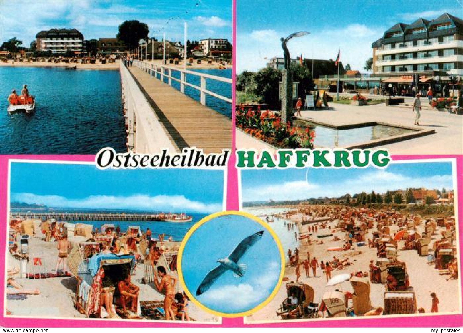 73940378 Haffkrug_Scharbeutz_Ostseebad Strandpartien Seebruecke Hotels - Scharbeutz