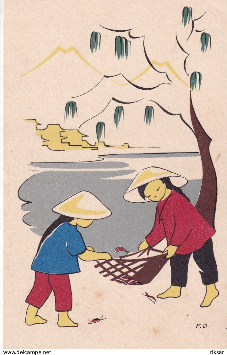 CHINE(ILLUSTRATEUR) PECHE - China