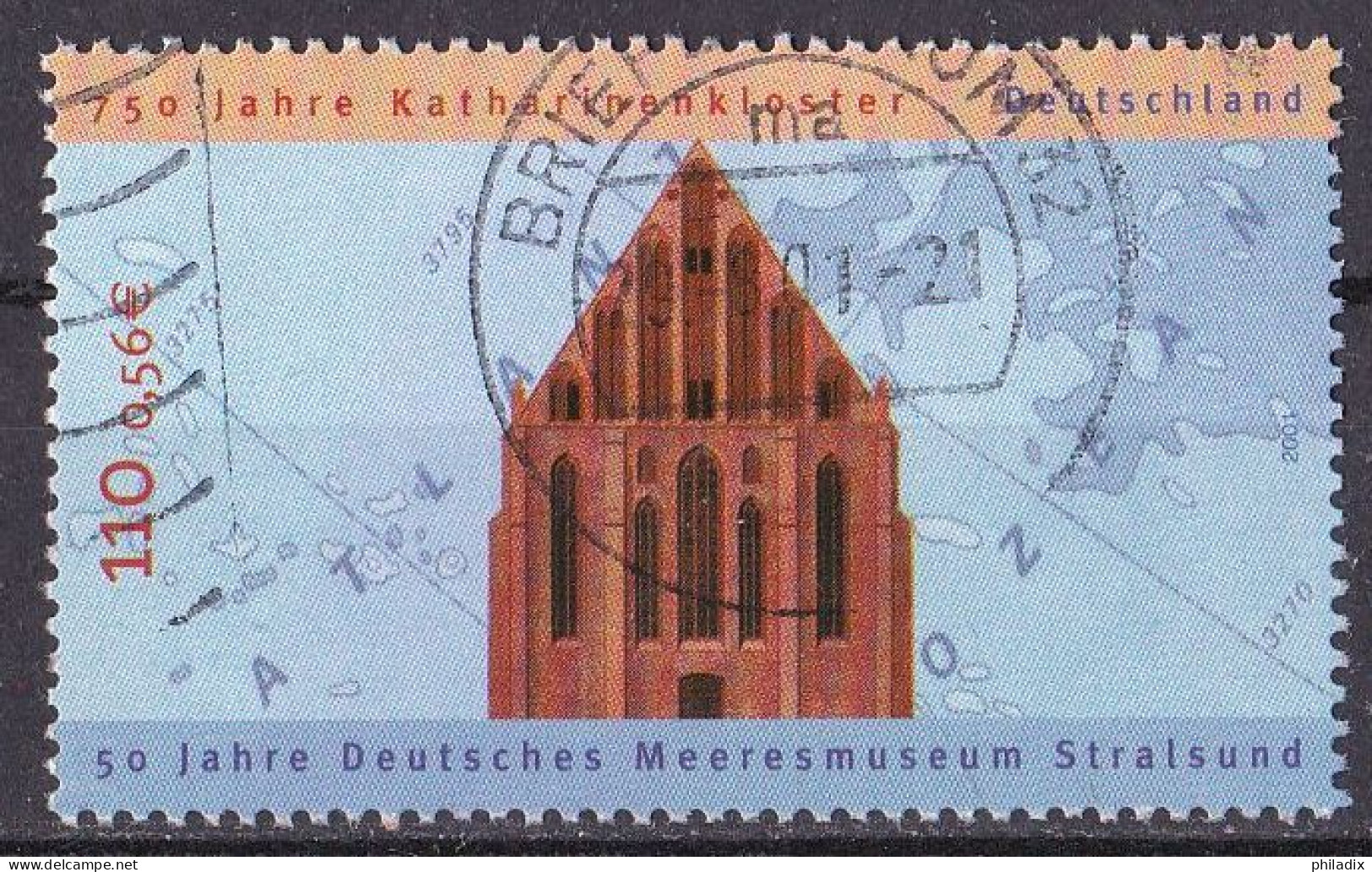 BRD 2001 Mi. Nr. 2195 O/used (BRD1-3) - Oblitérés