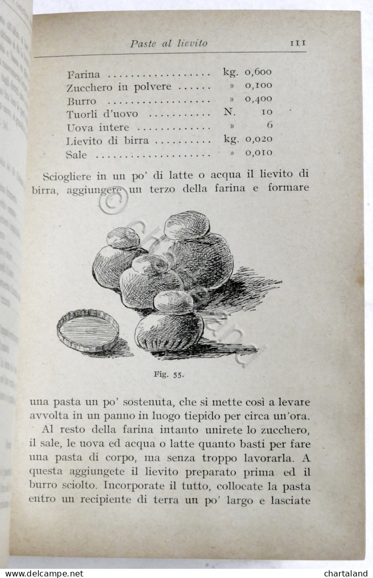 Manuali Hoepli - G. Ciocca - Il Pasticciere E Confettiere Moderno - 1927 - Sonstige & Ohne Zuordnung