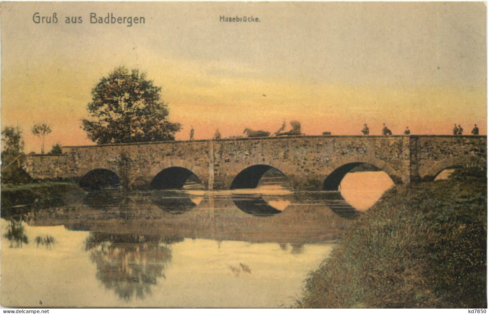 Gruss Aus Badbergen - Hasebrücke - Osnabrück