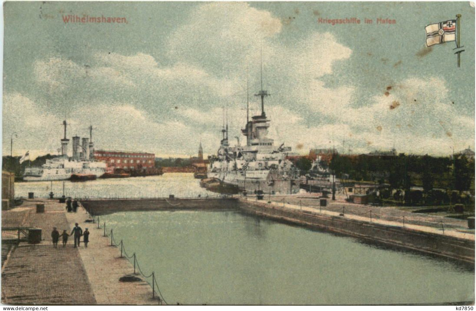 Wilhelmshaven - Kriegsschiffe Im Hafen - Wilhelmshaven