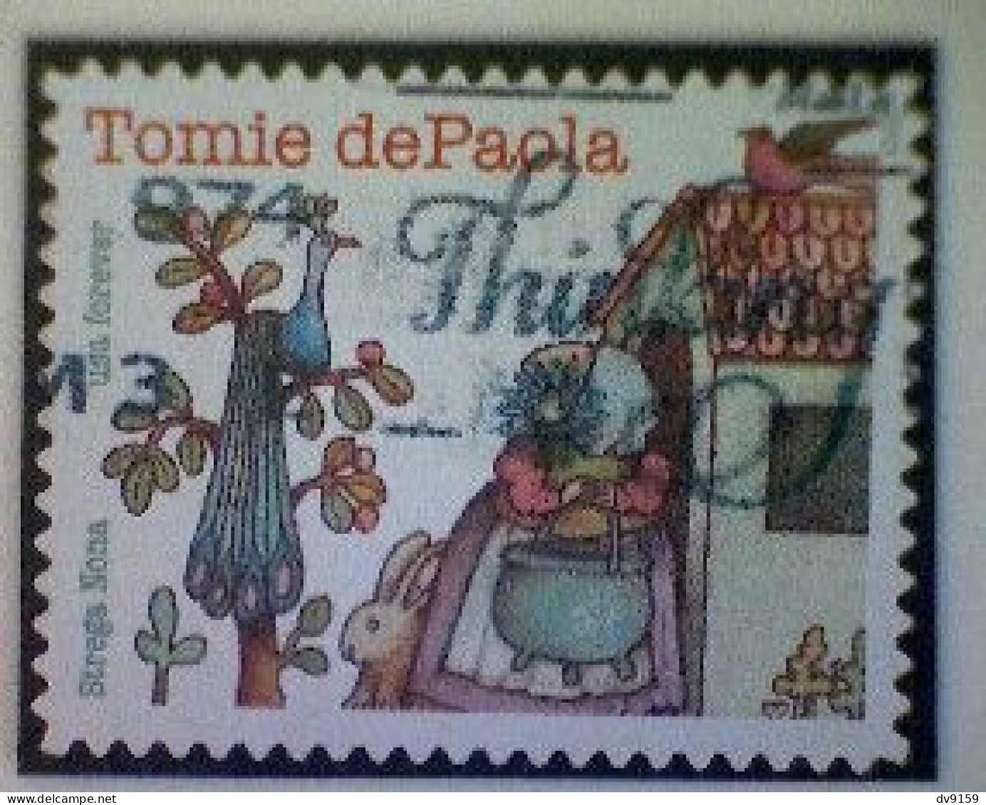 United States, Scott #5797, Used(o), 2023, Tomie De Paola, 'Strega Nona', Forever (63¢), Multicolored - Usados