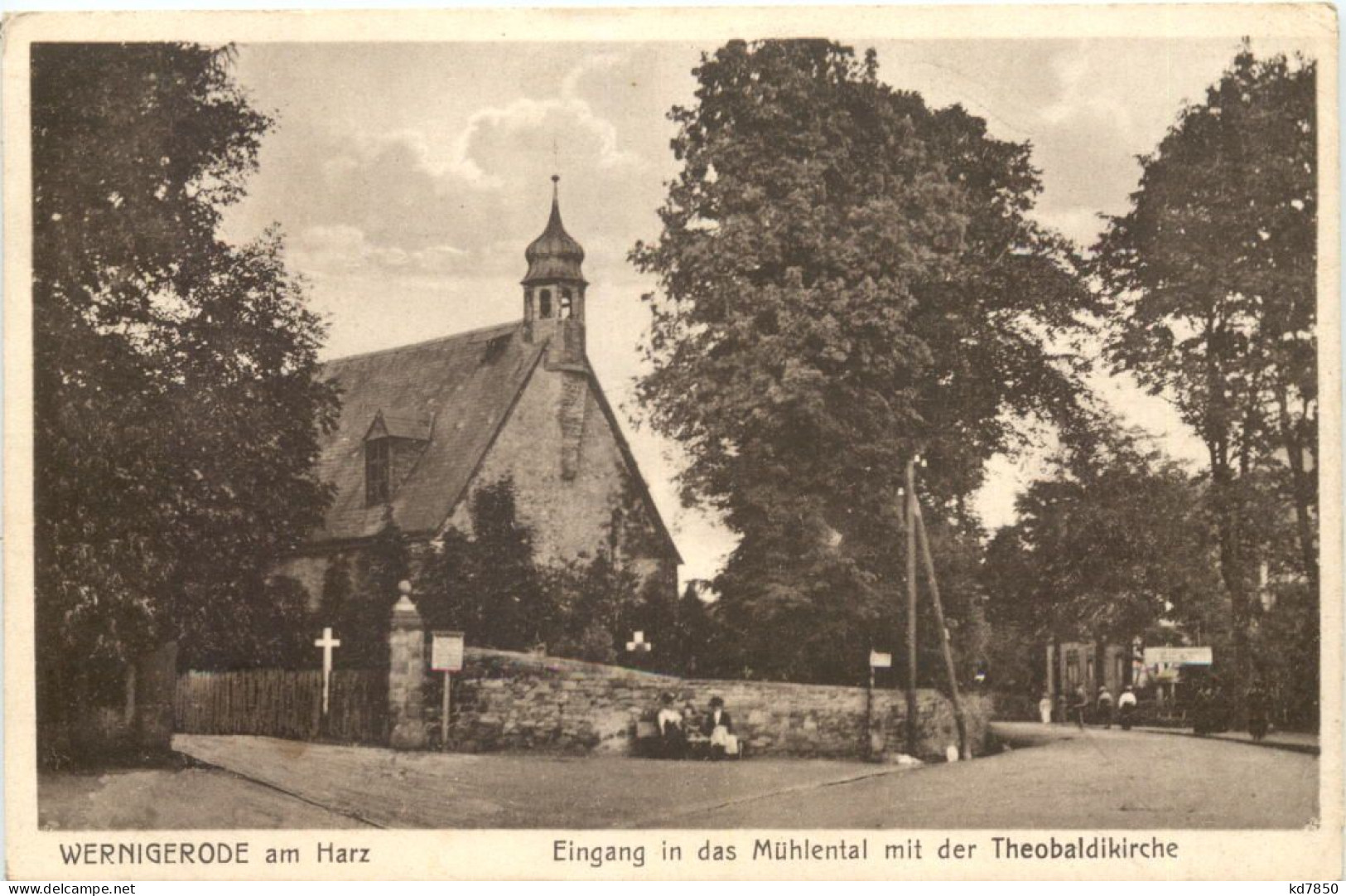 Wernigerode Am Harz - Schloss Vom Mühlental - Wernigerode