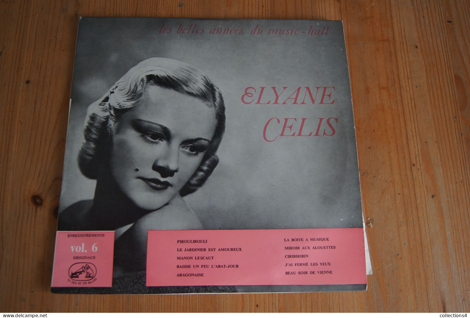 ELYANE CELIS PIROUPIROULI RARE 25CM ORIGINAL  1962 VALEUR+ - Otros - Canción Francesa