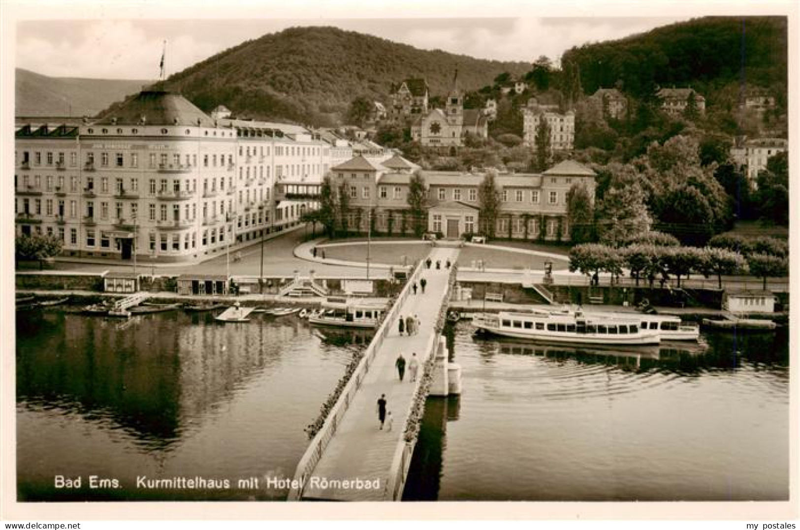 73940300 Bad_Ems_Lahn Kurmittelhaus Mit Hotel Roemberbad - Bad Ems