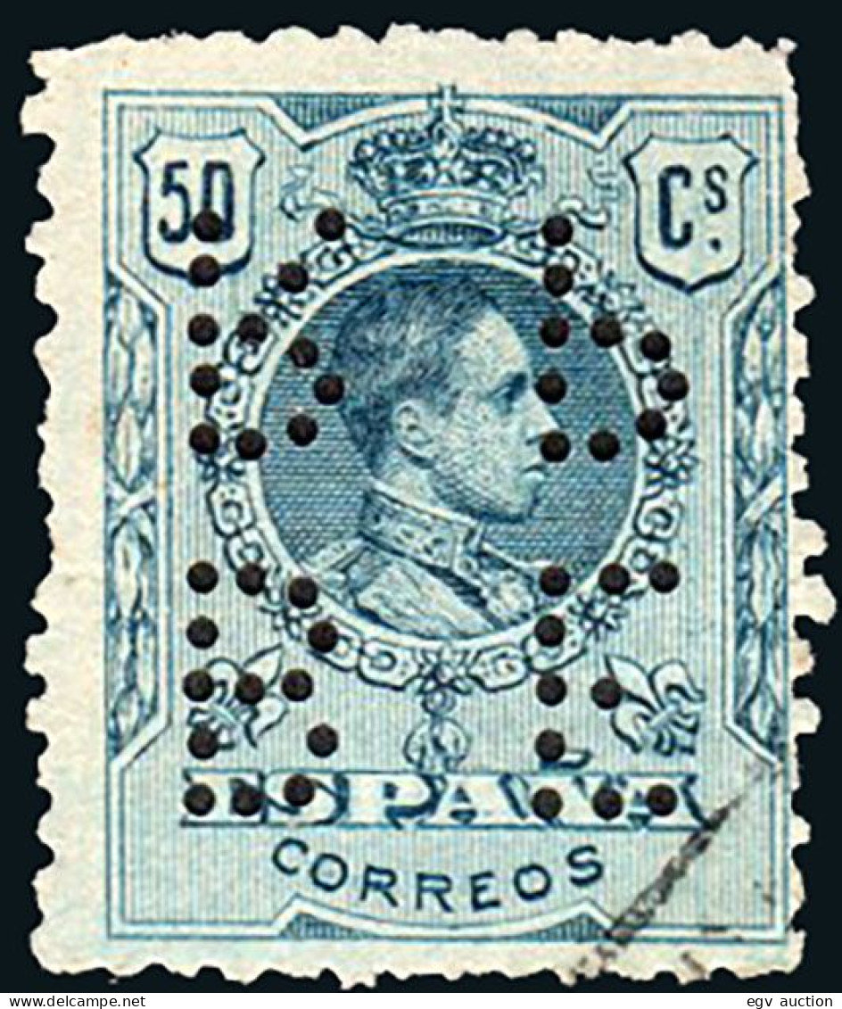 Madrid - Perforado - Edi O 277 - "BERP" (Banco) - Used Stamps