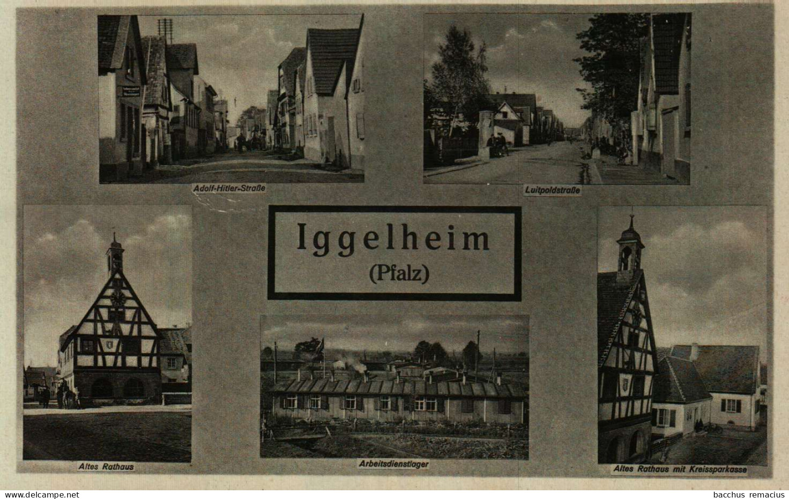 IGGELHEIM (Pfalz)  1941 WW II - Ludwigshafen