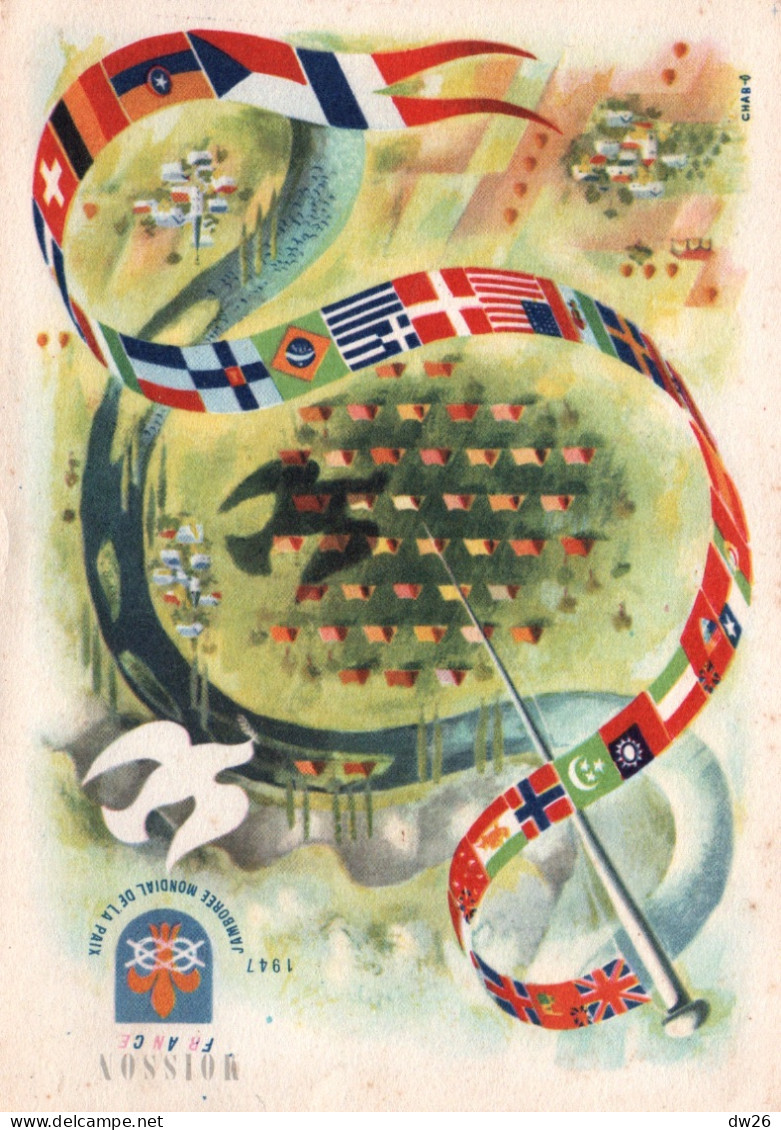 Rassemblement Scout - Jamborée Mondial De La Paix 1947 (Colombe) Carte Ozanne N° 1008 Non Circulée - Movimiento Scout