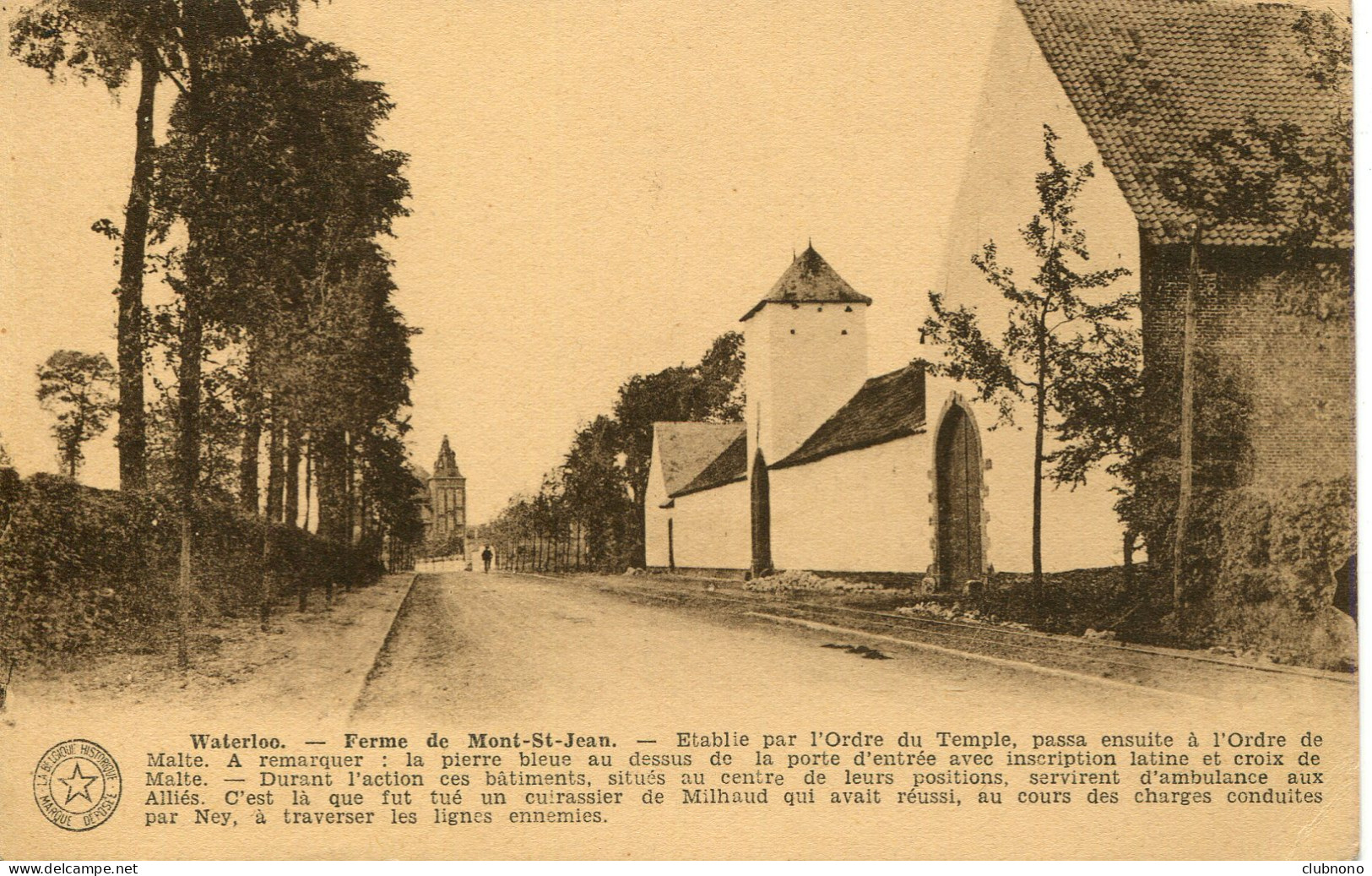 CPA - WATERLOO - FERME DE MONT-SAINT-JEAN - Waterloo