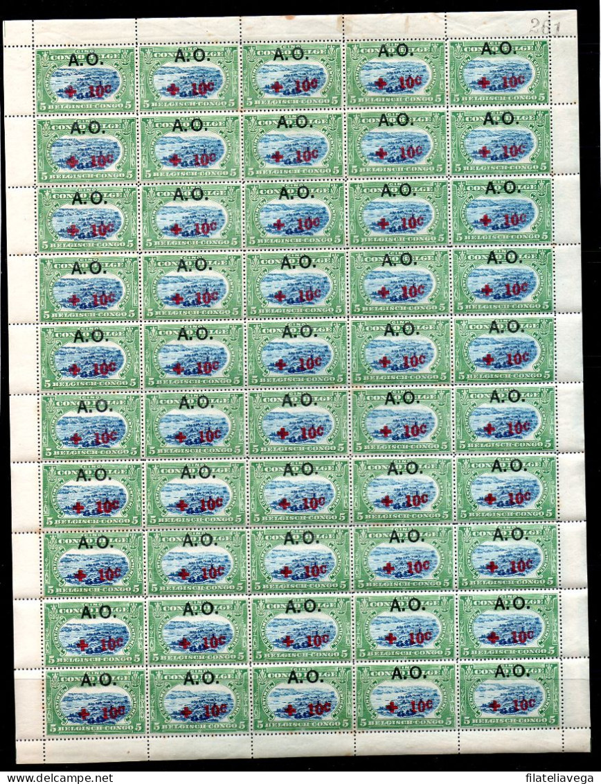 Ruanda-Urundi Minipliegos Nº Yvert 36/37/38/39/40/41 ** - Unused Stamps