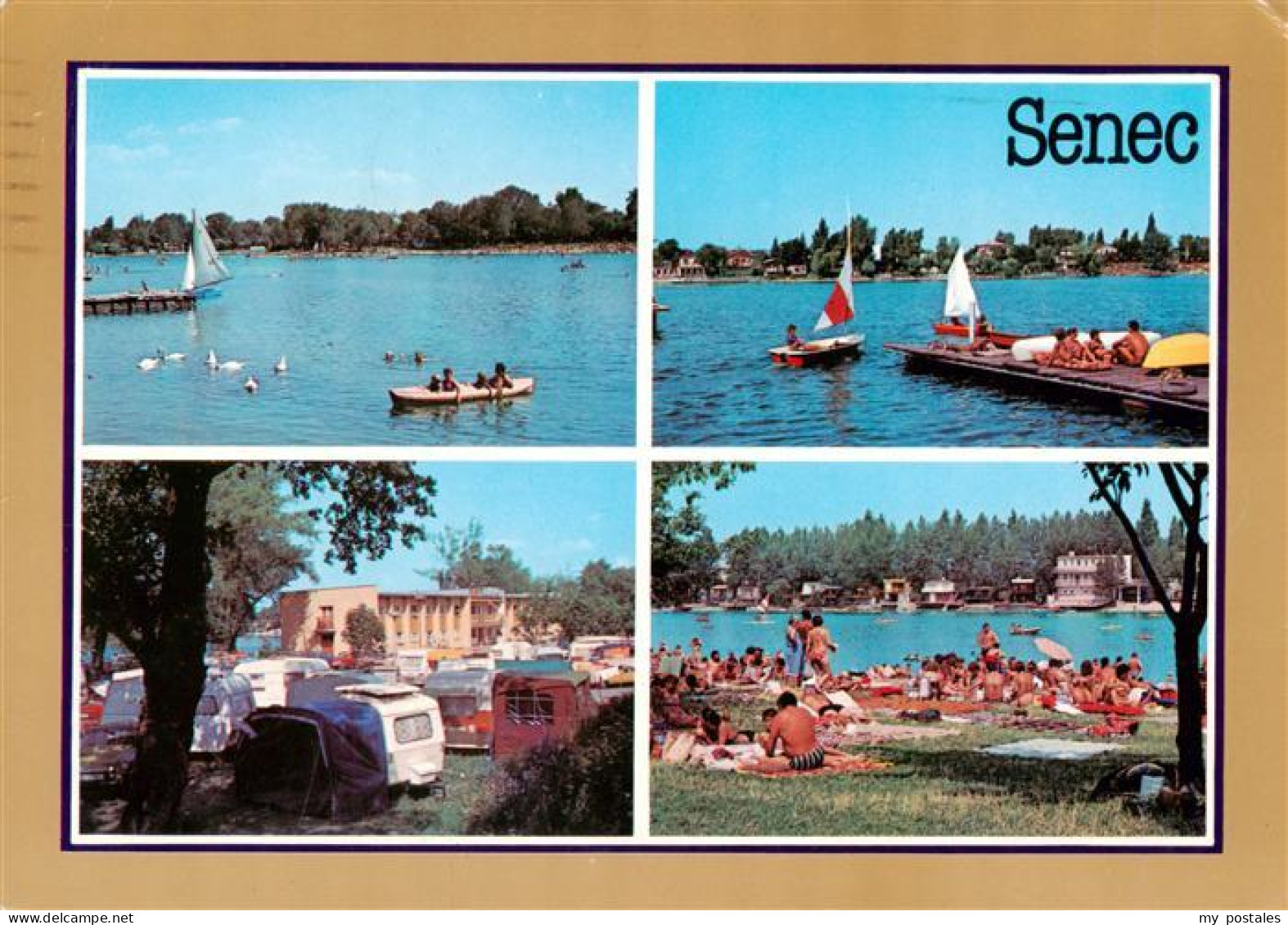 73940137 Senec_Bratislava_SK Sinecne Jazera Badestrand Campingplatz - Slowakije