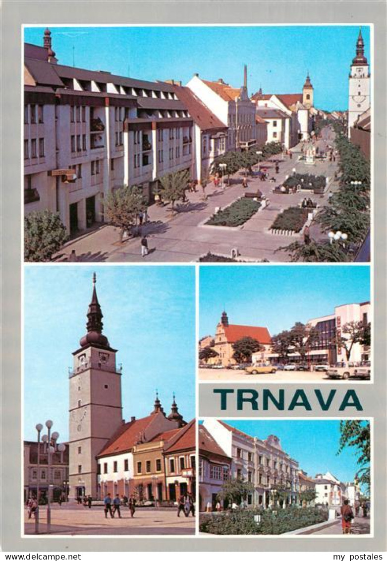 73940136 Trnava_Slovakia Stadtansichten Zentrum Fussgaengerzone - Slowakije