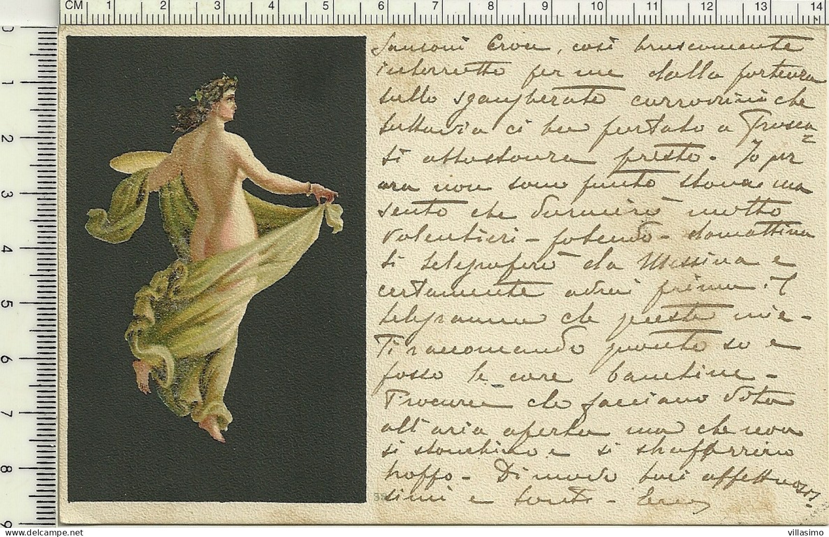 Figura Artistica - Baccante Di Ercolano - V. 1903 - Pintura & Cuadros