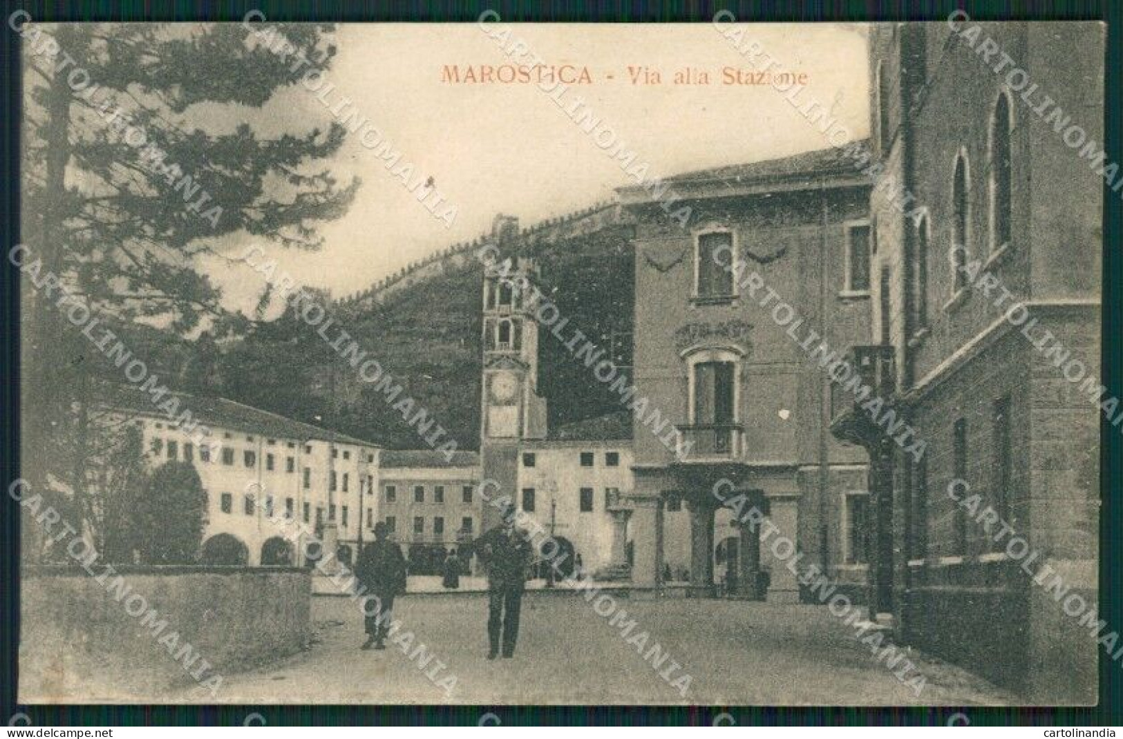 Vicenza Marostica Stazione Cartolina KVM0601 - Vicenza