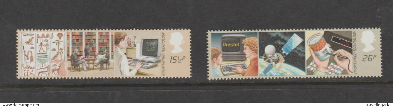 Great-Britain 1982 Information Technology Year MNH ** - Ungebraucht