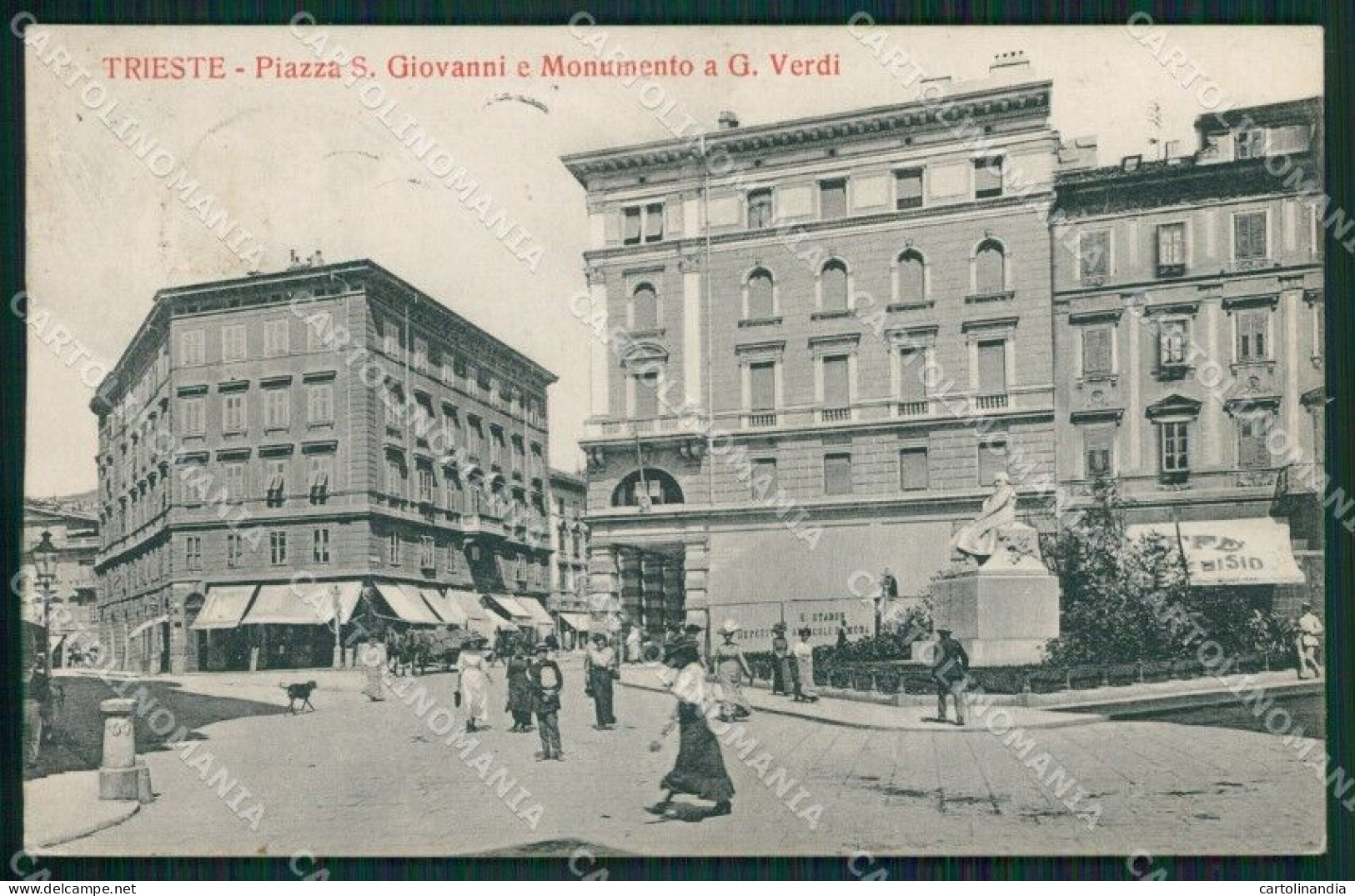 Trieste Città Verdi Cartolina KVM0684 - Trieste
