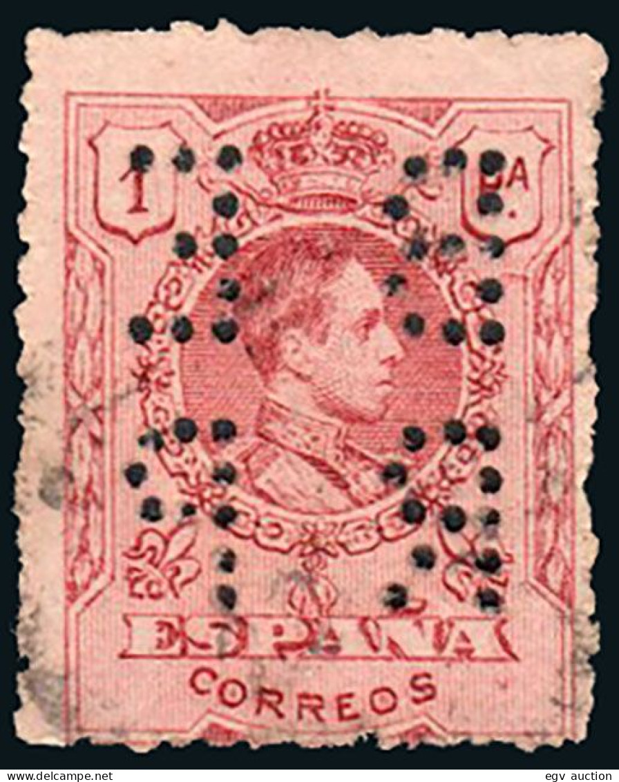 Madrid - Perforado - Edi O 278 - "BERP" (Banco) - Oblitérés