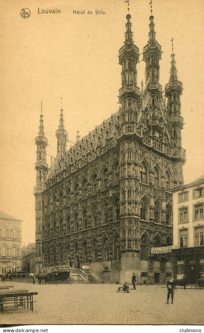 CPA - LOUVAIN - HOTEL DE VILLE (IMPECCABLE) - Autres & Non Classés