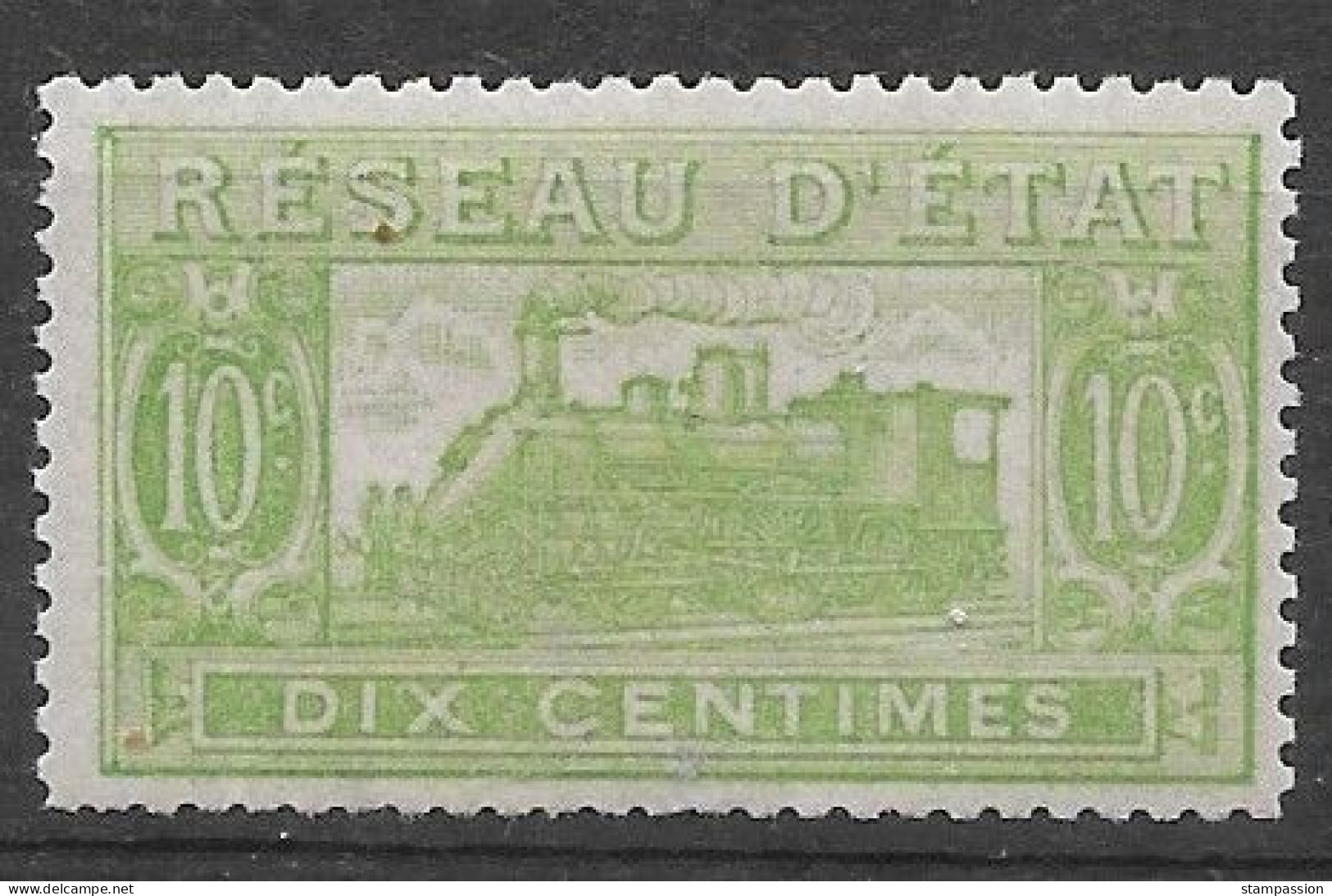 FRANCE 1901 - Colis Postaux  CP 10 Neuf ** - Locomotive - Mint/Hinged