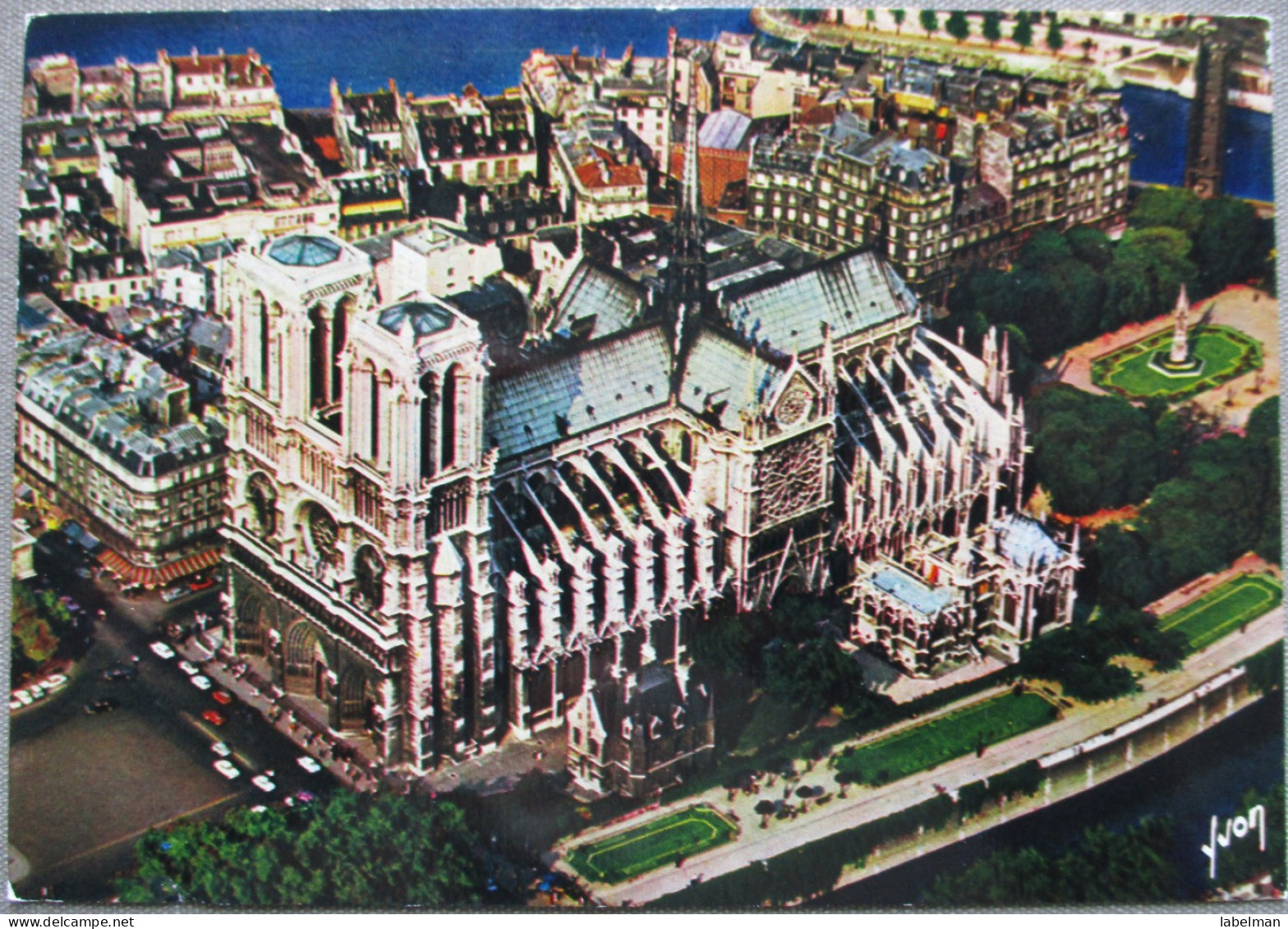 FRANCE PARIS NOTRE DAME CATHEDRAL BASILICA CHURCH KARTE CARD POSTCARD ANSICHTSKARTE CARTE POSTALE CARTOLINA POSTKARTE - Other & Unclassified