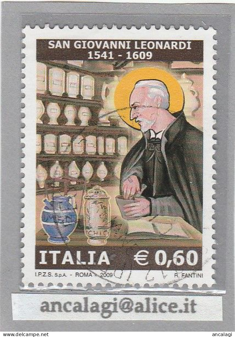 USATI ITALIA 2009 - Ref.1123A "SAN GIOVANNI LEONARDI" 1 Val. - - 2001-10: Gebraucht