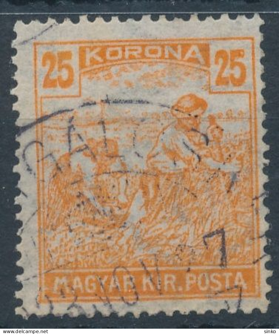 1920/24. Harvester 25K Stamp - Misprint - Plaatfouten En Curiosa