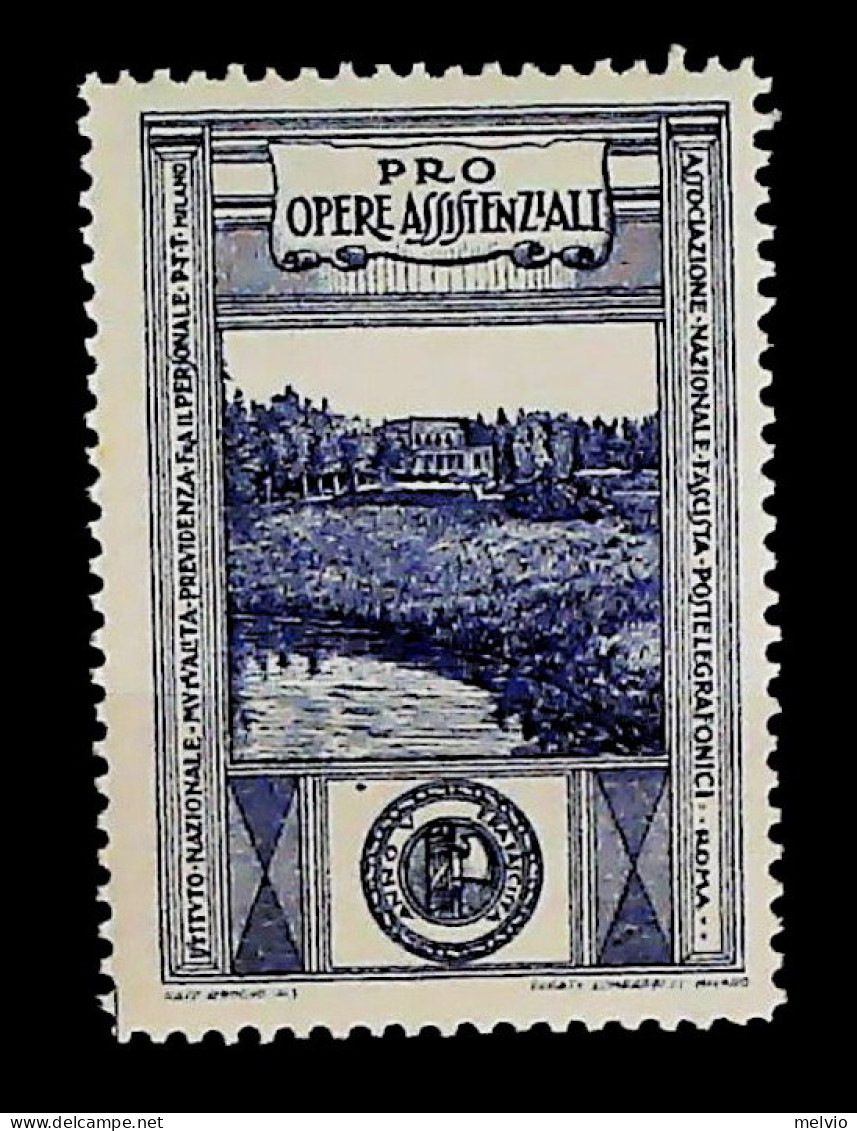 1928-Italia (MNH=**) Pro Opere Assistenziali - Cinderellas