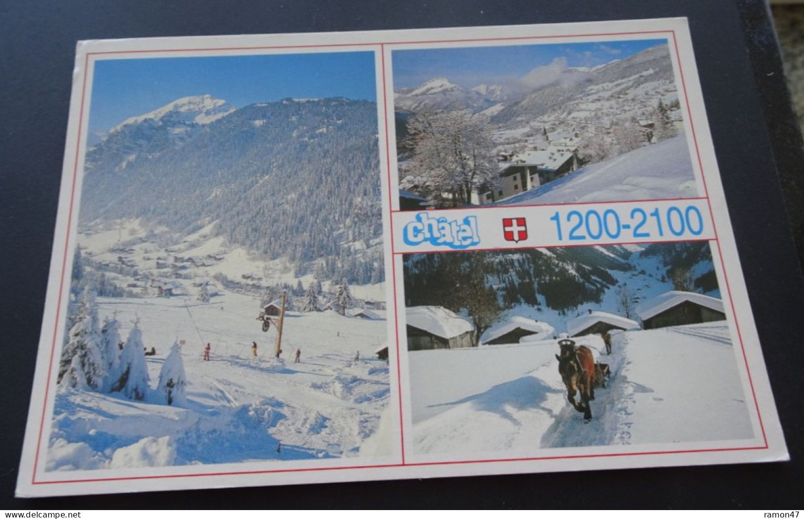 Châtel - 1200-2100 - Station Des Portes Du Soleil - Editions Gil, Annecy - Châtel