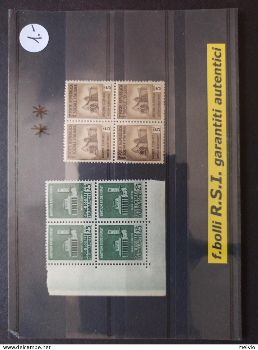 Italia (MNH=**) - Mint/hinged