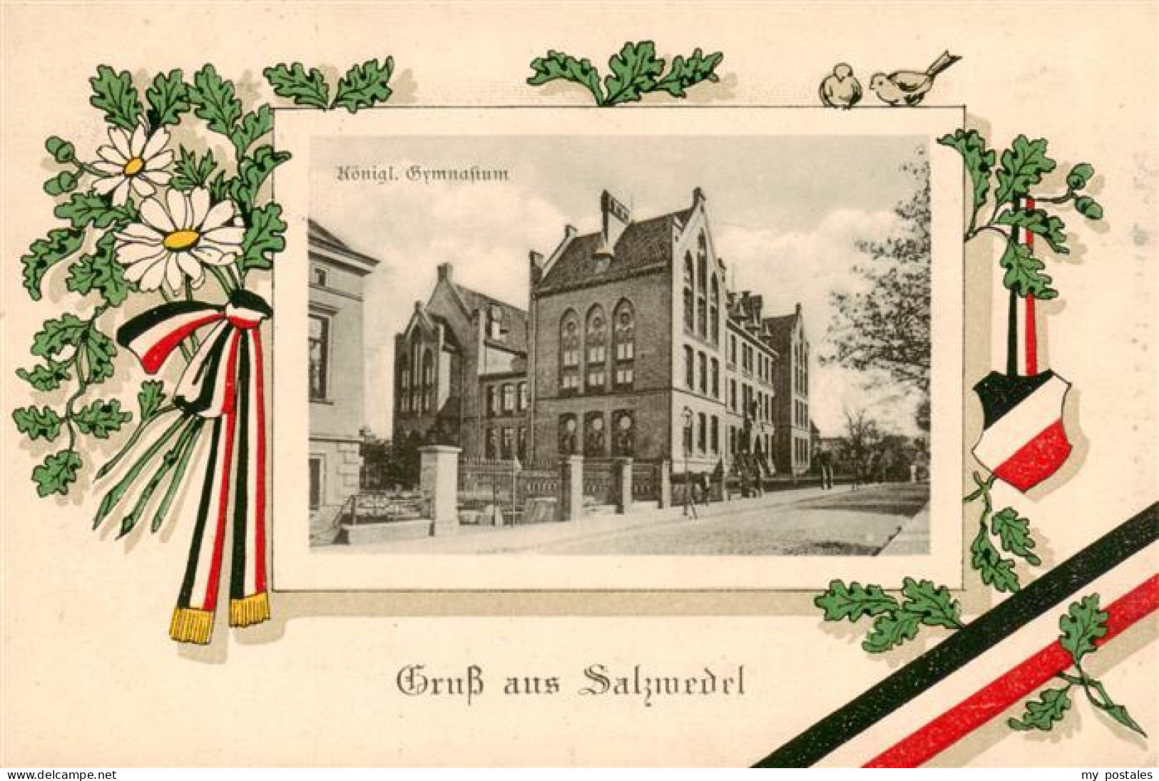 73939886 Salzwedel Koenigl Gymnasium Feldpost - Salzwedel