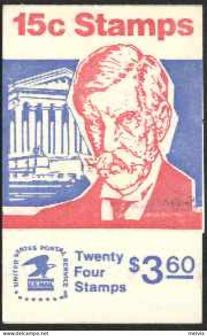 1978-U.S.A. (MNH=**) Libretto A Copertina "Oliver Wendell Holmes" - Nuevos