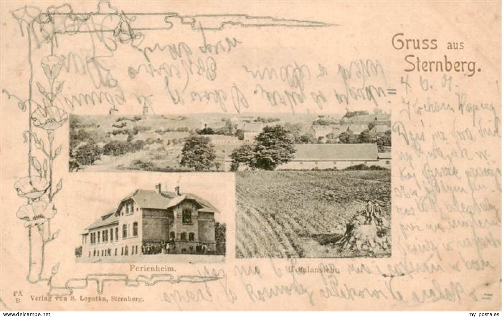 73939860 Sternberg_Neumark_Ostbrandenburg_Osowo_PL Panorama Ferienheim  - Polen